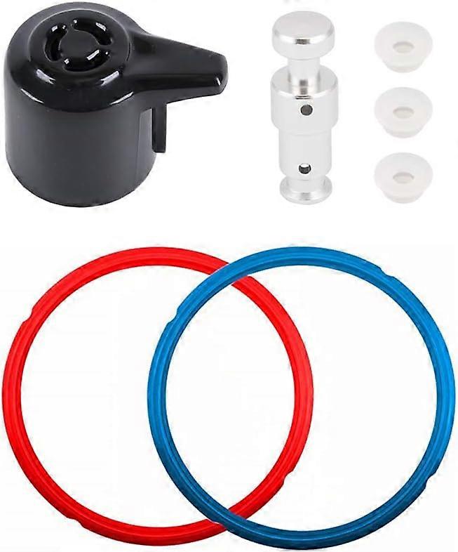 Parts Replacement for Instant Pot Duo 5, 6 Quart Qt Include Sealing Ring, Steam Release Valve and Float Valve Seal