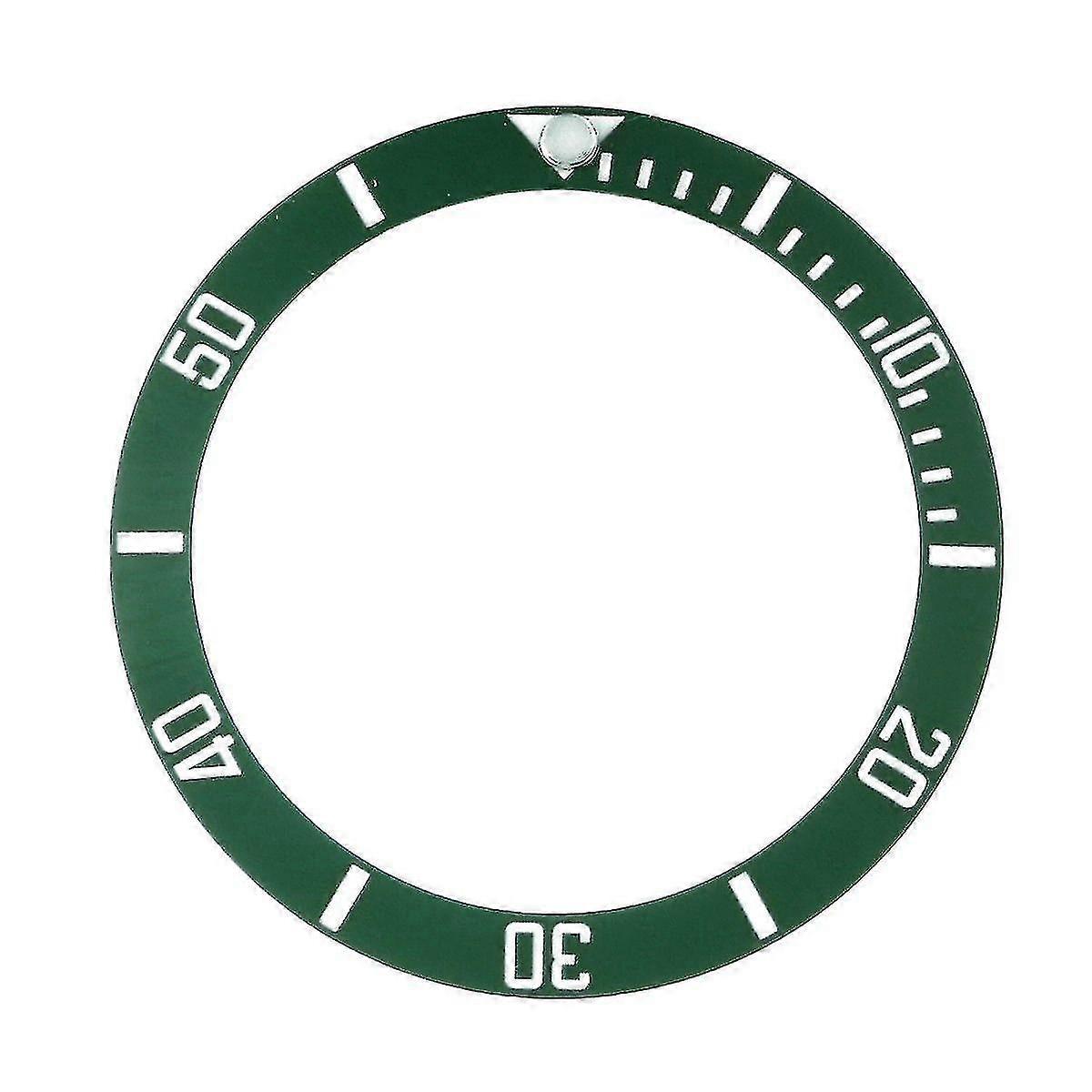 Whitegreen Watch Face Ceramic Bezel Submariner Automatic Replace Accessories
