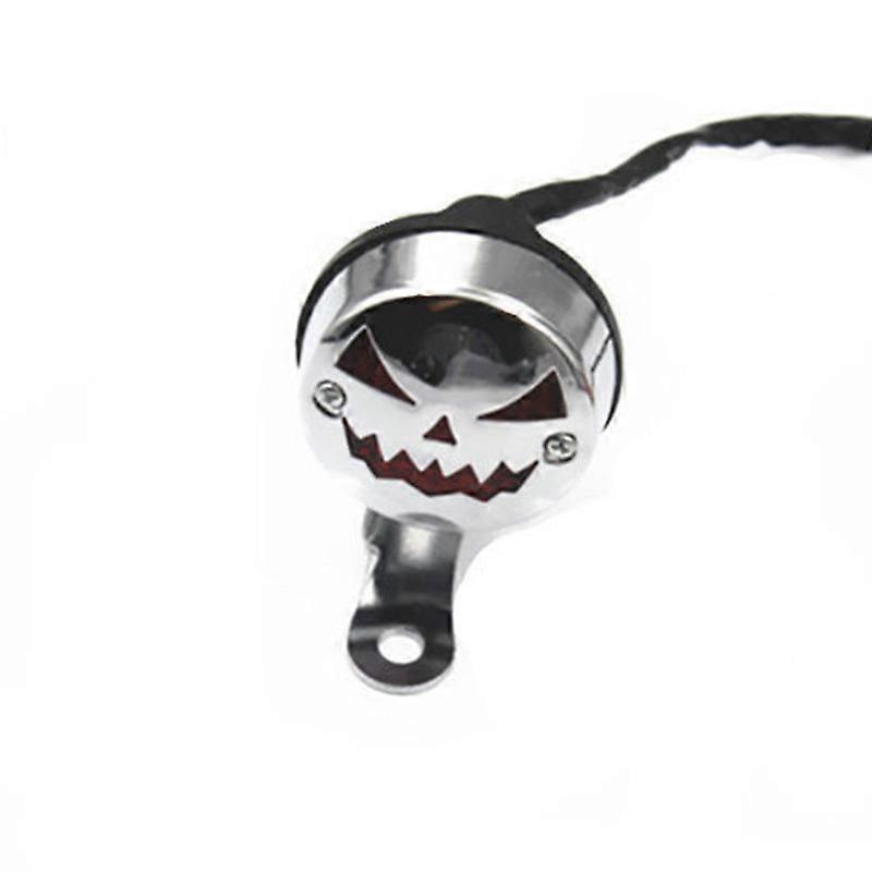 Skull LED Rear Red Brake Stop Running Tail Light Motorcycle For Harley Honda KTN Yamaha Kawasaki Suzuki Bobber Cruisers ChopperMotor Vehicle Lighting