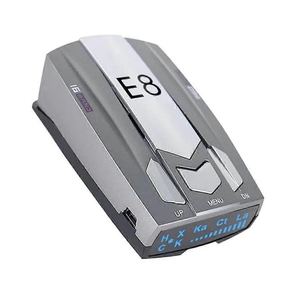 Car Radar Detectors Radar 16 Band 360 GPS Voice Range Display Speed Detection Led Long Alerts Radar Poli O0W6