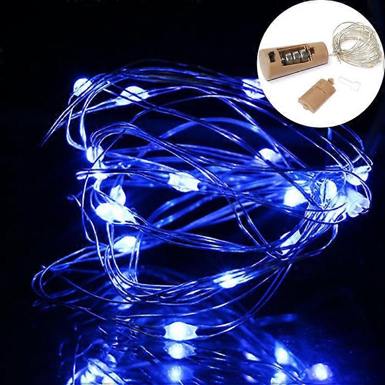 10 PCS LED Bottle Cork Copper Wire Light , Style:2m 20LEDs
