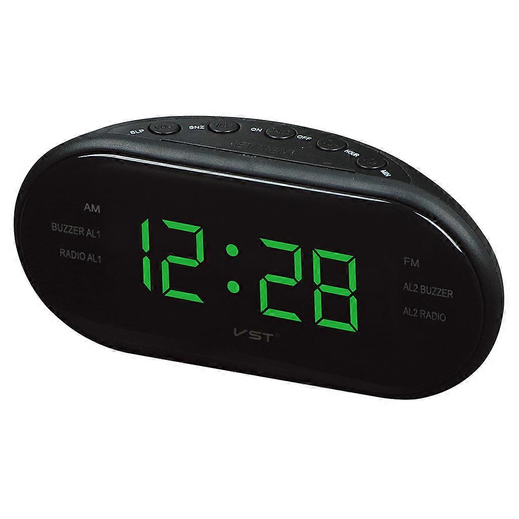 Digital Wireless Timer Clock Portable LED Mirror Speaker Alarm Clock