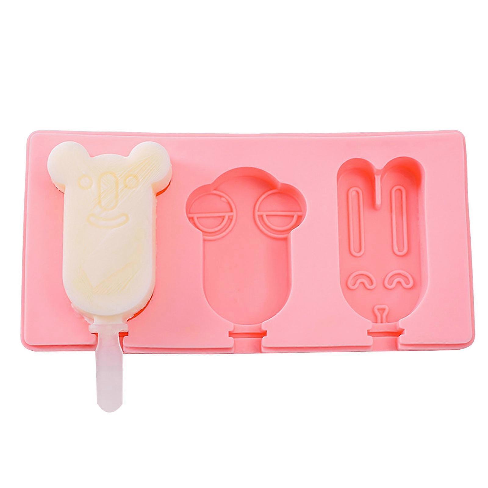 Ice Cream Makers with Lid for Creative Cute Animals Shape Reusable Durable Use