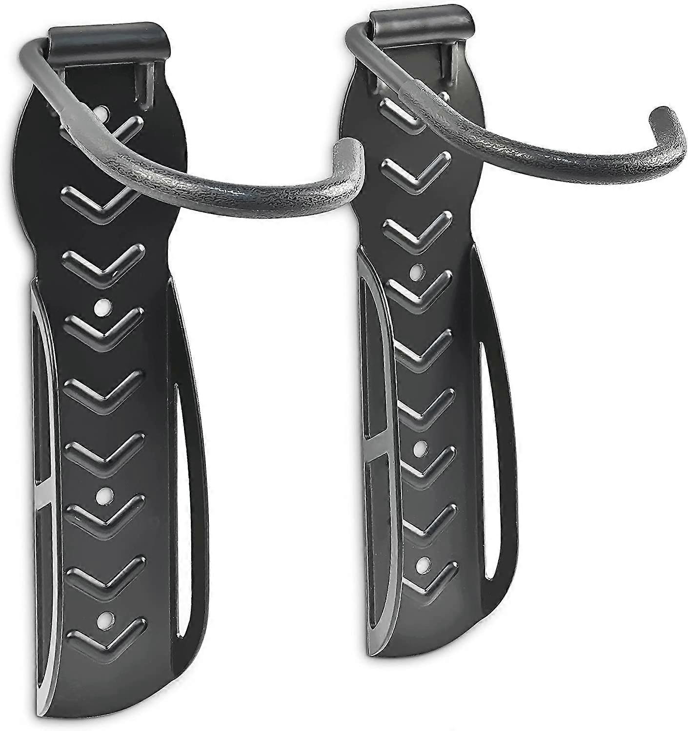 2-Piece Bike Wall Mount Black