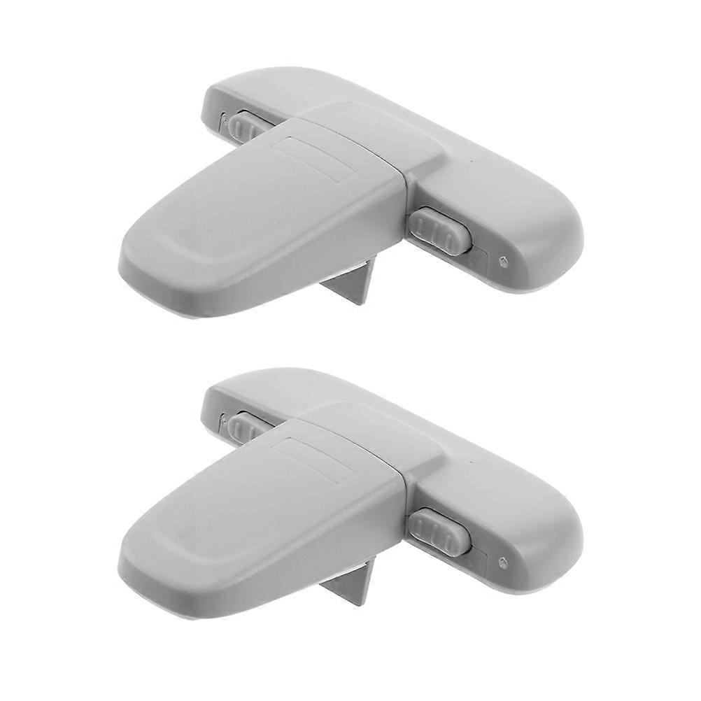 2 قطعة ثلاجة قفل أمان أطفال الفريزر مزلاج قفل قفل باب السلامة للأطفال