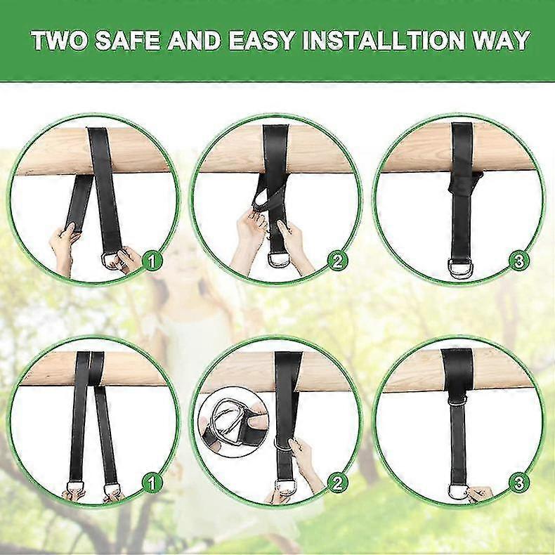 Tree Swing Straps Hanging Kit