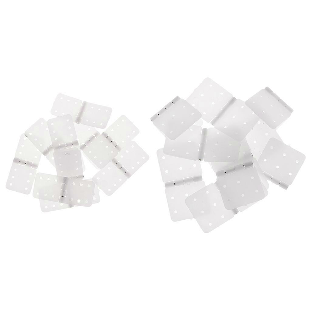 Flat Plastic Hinge Pin for RC Model Aircraft / Plane Accessory - Set of 20