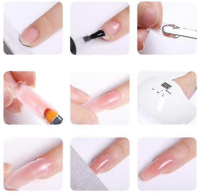 الاكريليك بولي تمديد الأظافر هلام مجموعة مسمار تمديد الحصول على مجموعة بوليجيل كيت مسمار تعزيز هلام كيت