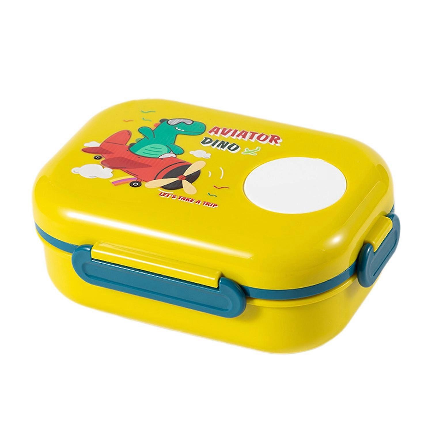 1100ML Bento Box Lunch Box with Safe Seal Multiple Compartments Lightweight Stackable Meal Prep