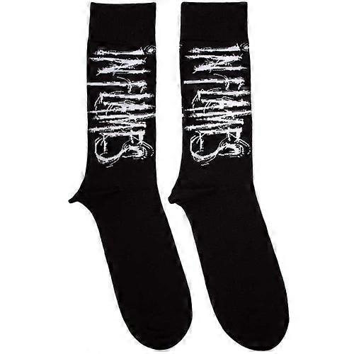 In Flames Unisex Adult Logo Socks