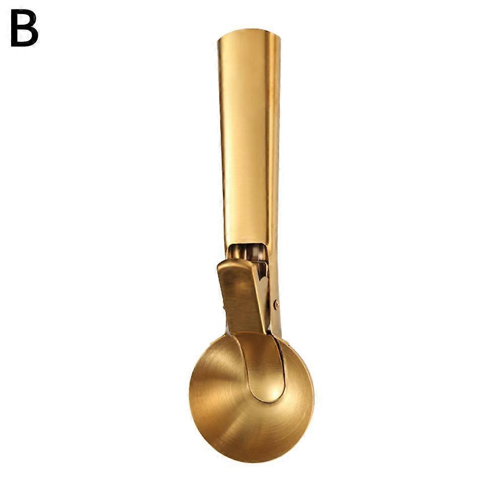 Stainless steel ice cream scoop