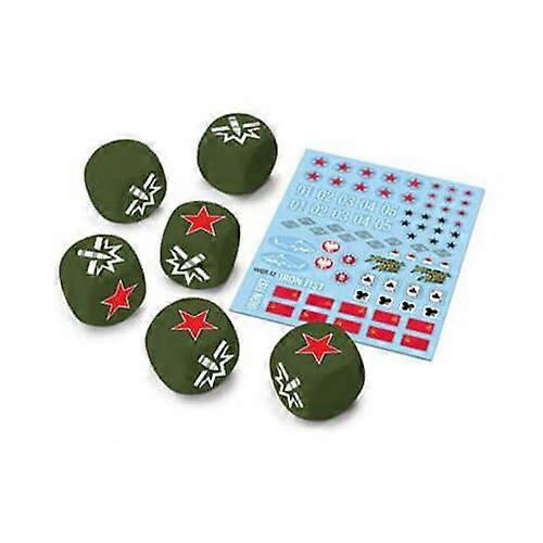 SOVIET Gale Force 9 Quality World Of Tanks Miniatures Game Upgrade Pack Dice Set