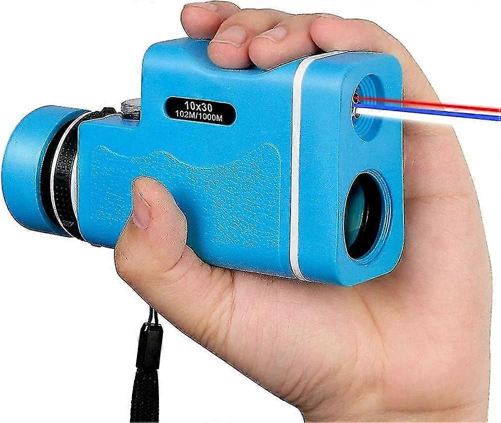 High Power Monokular 10x30 Monokare für Erwachsene Kinder Bak4 Prisma FMC Compact Portable Wasserdichtes Monokular mit 3 Taschenlampen