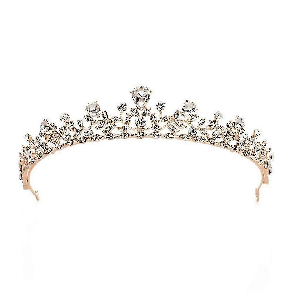Crystal Princess Crown Strass Bruids Tiara Bruiloft