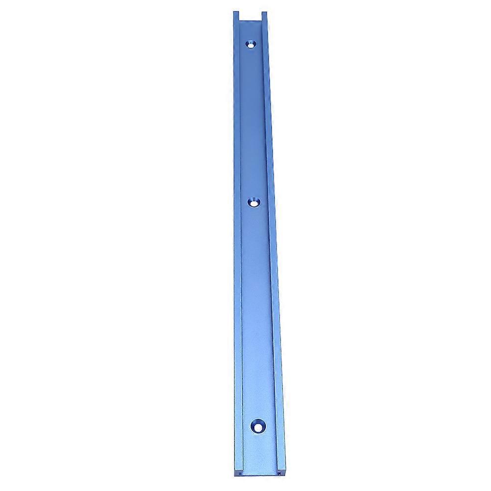 Aluminum Alloy t track t slot Miter Jig Tool For Woodworking Router Blue