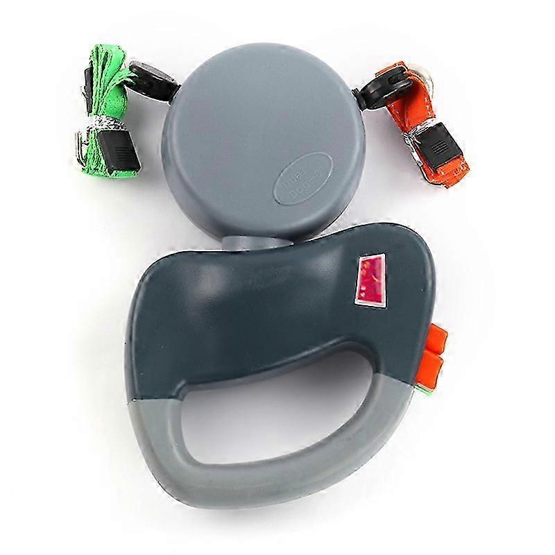 Pet Double Head Leash Automatic Retractable Leash One Drag Two