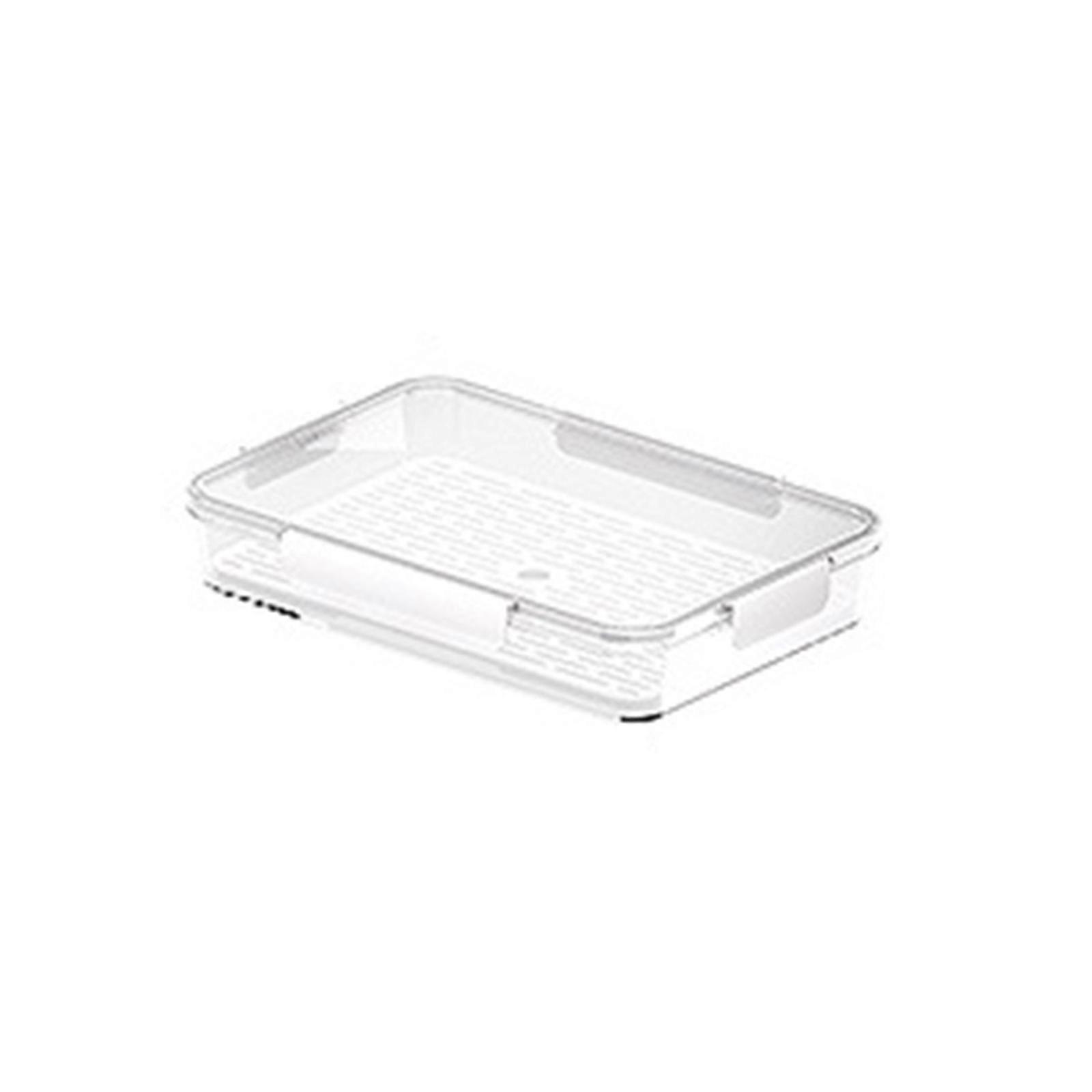 Refrigerator Drain Fresh Box Multifunctional Storage Organizer Container for Vegetable Tomato Meat Onion