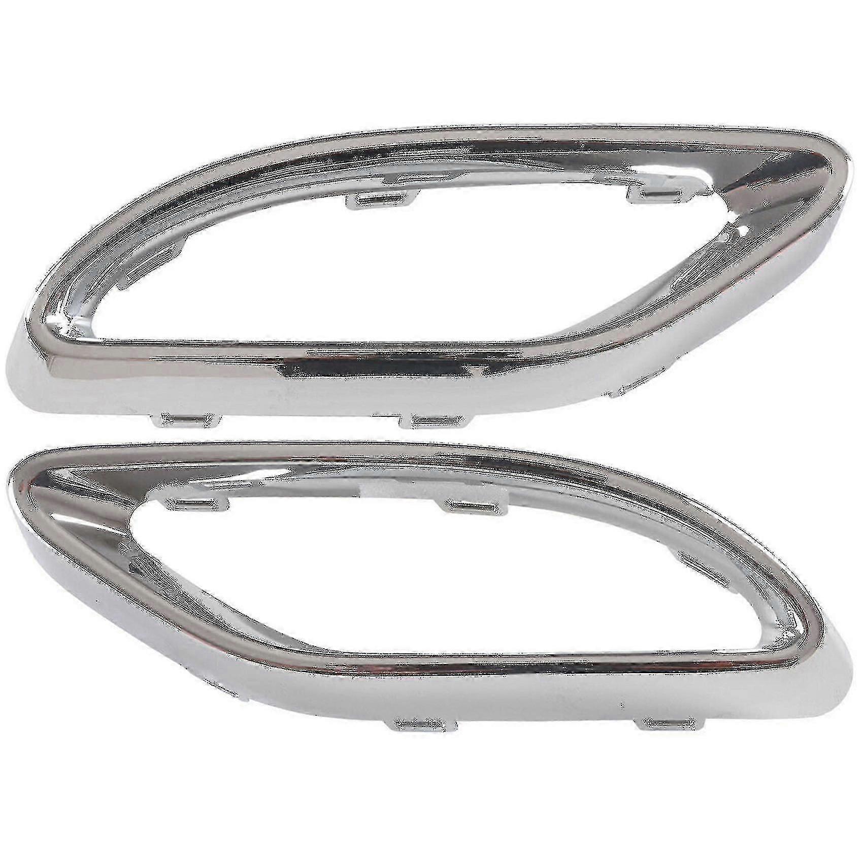 メルセデスW177 A W238 E W205 C 2058852221,2058852321のための1組の後部排気管トリム フレームの適合