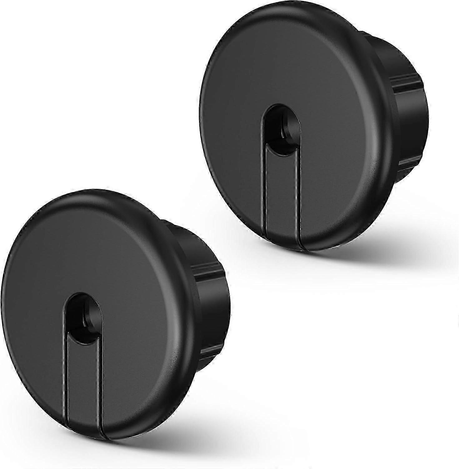 كابل Starlink Dishy Ethernet كابل مثبت على الحائط Grommet ، فتحة حائط 1 بوصة ، كابل Starlink Ethernet Grommet لثقوب أسلاك الأثاث (أسود ، 2 قطعة)