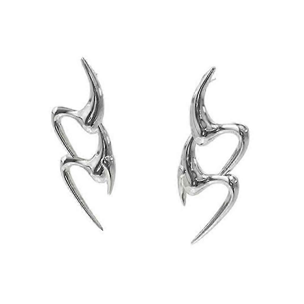 Irregular Note Dangle Earrings Minimalist Stud Earrings Statement Jewelry