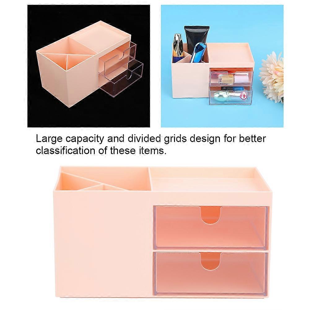 Desktop multifunctional drawer-style jewelry stationery storage box container cosmetic box stand office home