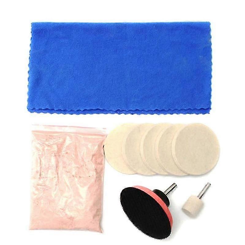 Car Windscreen Polishing Kit Polishing Powder Kit for Car Window Scratch Repair Tool Windscreen Scr