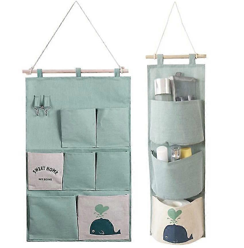 Hanging Storage Door,light Cotton Wall Hanging Storage Bag.