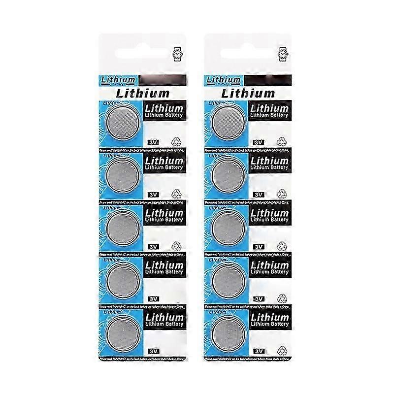 Reliable 3V Button Cell Battery CR2032 Button Batteries Coin Cell 150mAh compatible Electronics Car Remote Control_Special Gift