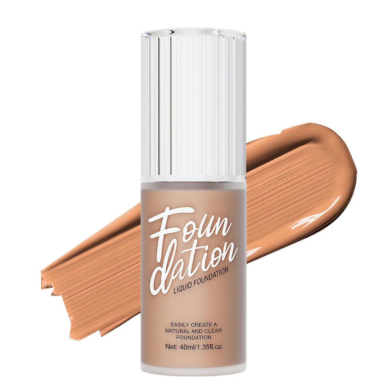 Smooth and Full Coverage Long lasting Moisturizing and Waterproof Liquid Makeup for a Natural Look F
