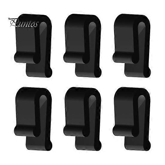 4/6/8/12Pcs Dutch Oven Lid Protector Clips Silicone Cutlery Protection Clip Stackable Easy to Clean Cookware Bumpers for Pots U-Shaped Design