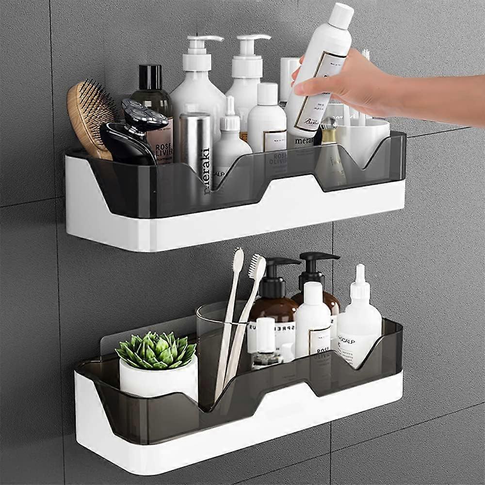Bath Companion, Tool-Less Installation, Double Layer Shower Shelf