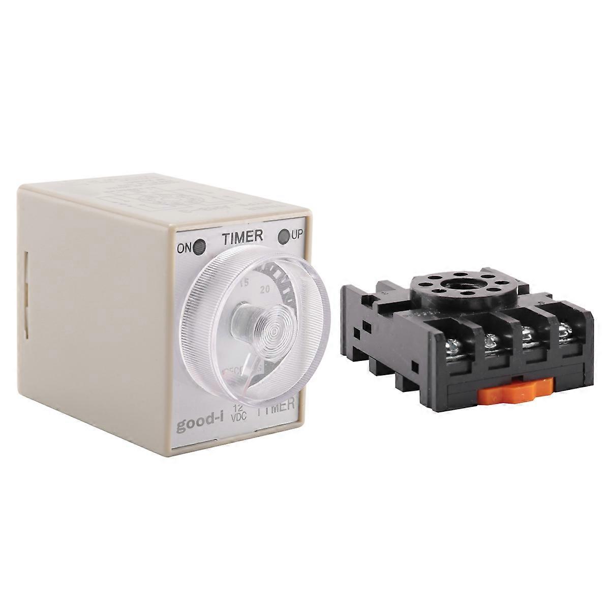 DC 12V 0- 30s Electric Delay Timer Timing Relay