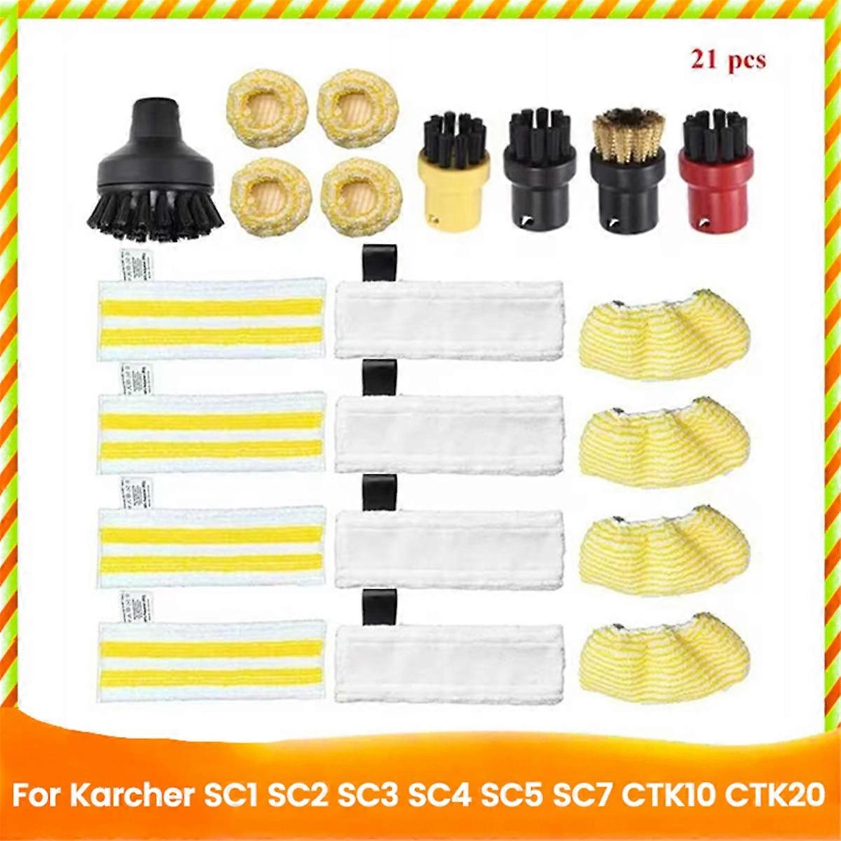 21PCS Steam Cleaner Part for SC1 SC3 SC4 SC5 SC7 Replacement