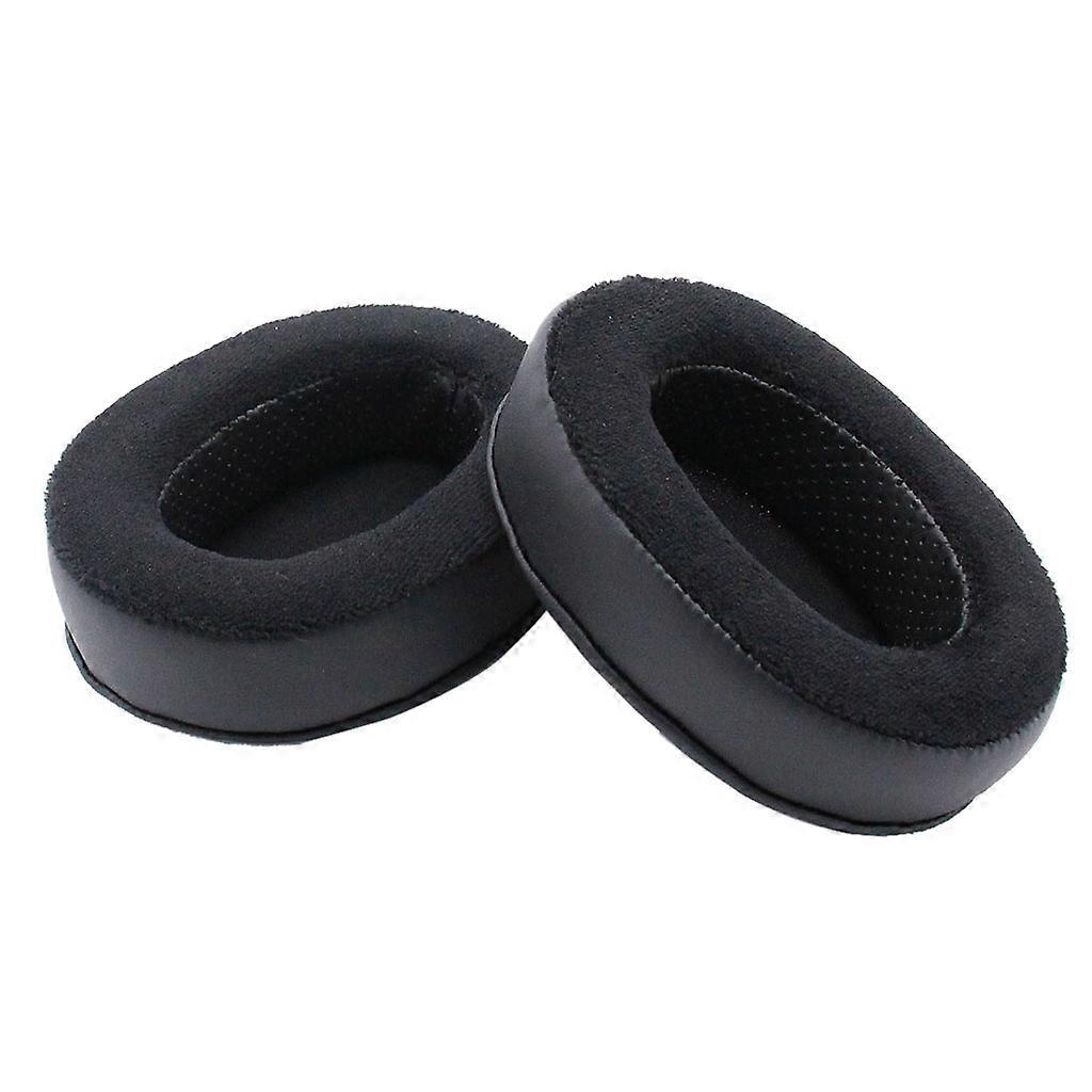 Portable Audio Ear Pads Covers for Universal Large Over Ear Headphone Ear Pads Cushion Pads Easy to Install  Black