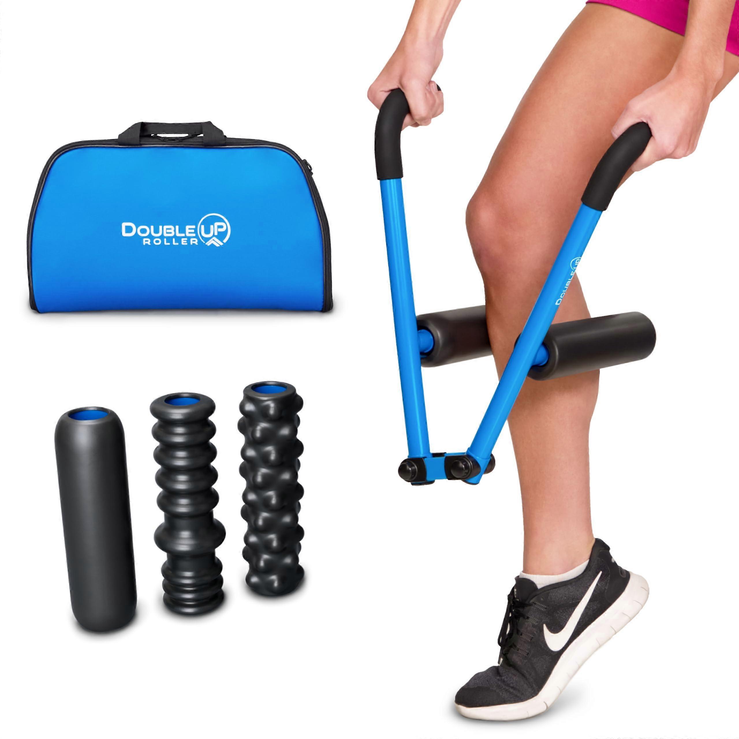 Roller Muscle Massager Kit for Muscle Recovery, Deep Tissue Relief, Foam Roller, Trigger Point Ball, Adjustable Design