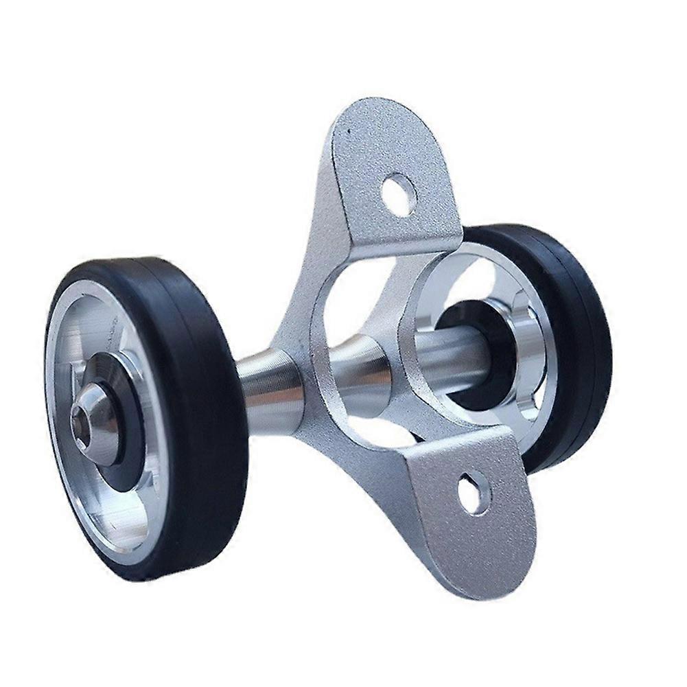 Bicycle Easywheel for Mudguard Silver