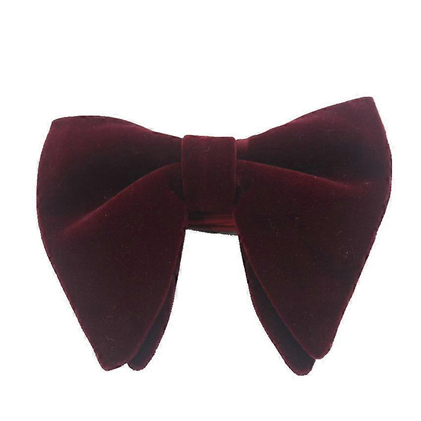 4Pcs Solid Pre-tied Bow Ties for Men