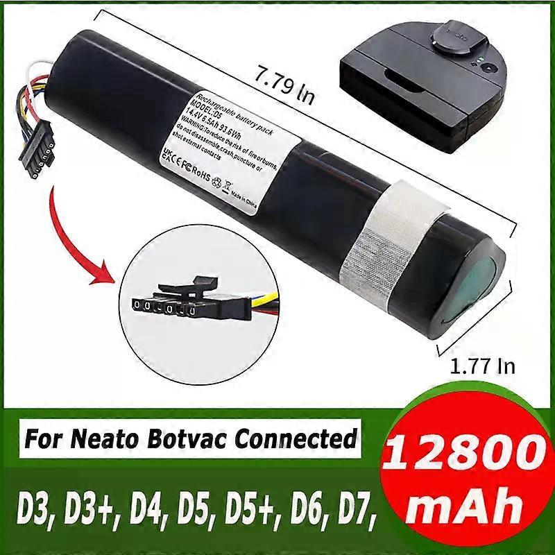Applies to 205-0011 Battery For Neato Botvac D3 D4 D5 D6 D7 205-0011 Sweeping robot Sweeper Battery 14.4V 61WH 5200mAh