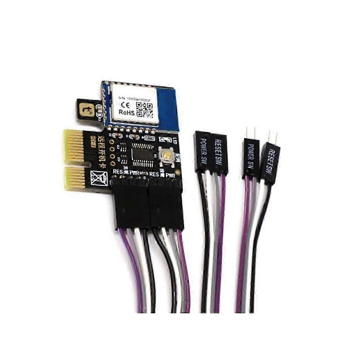 A3 Tuya Wifi PC Power Switch Desktop Computer Remote Boot Startup Card Telecommuting PICE MINI Card