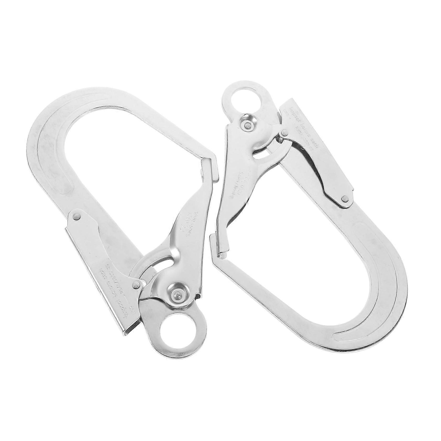 Outdoor Activity Essential: 2pcs Large Hook Auto Locking for Climbing