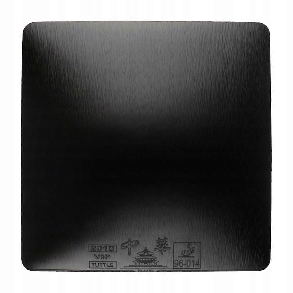 Table Tennis Racket Pong Rubber Sponge Black