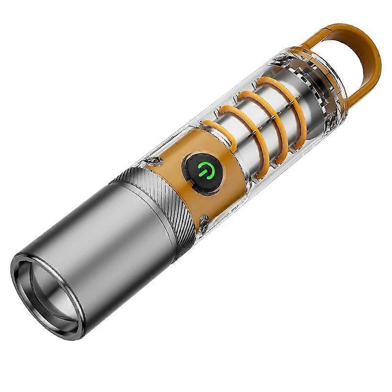 Outdoor LED Flashlight Multi-Functional Camping Lighting Flashlight Portable Rechargeable Work Lamp