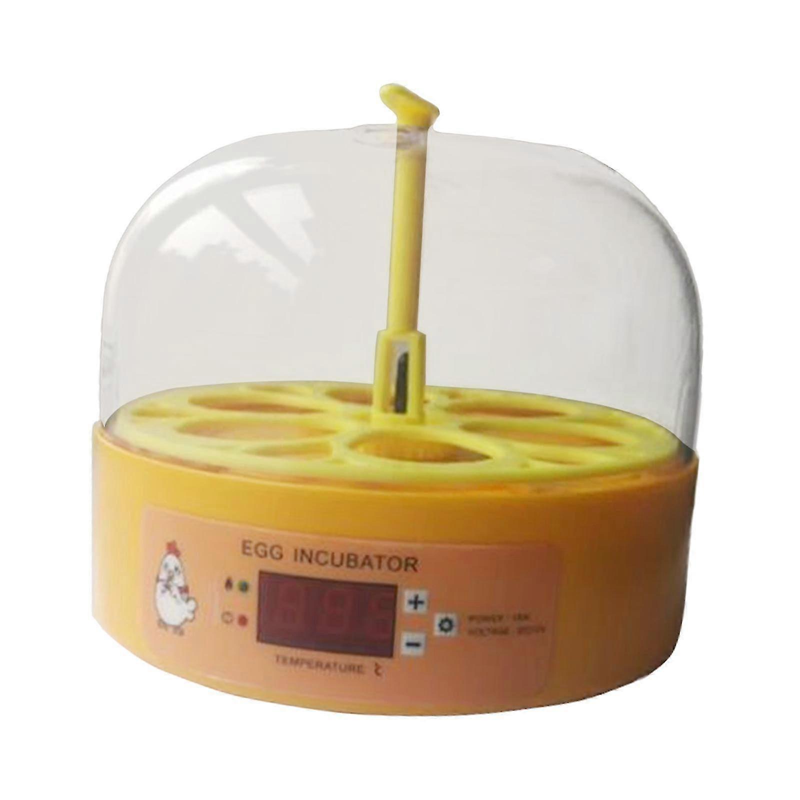 Mini Egg Incubator with EU Plug for Chicken Duck Birds, Home Use, Automatic Temperature Control