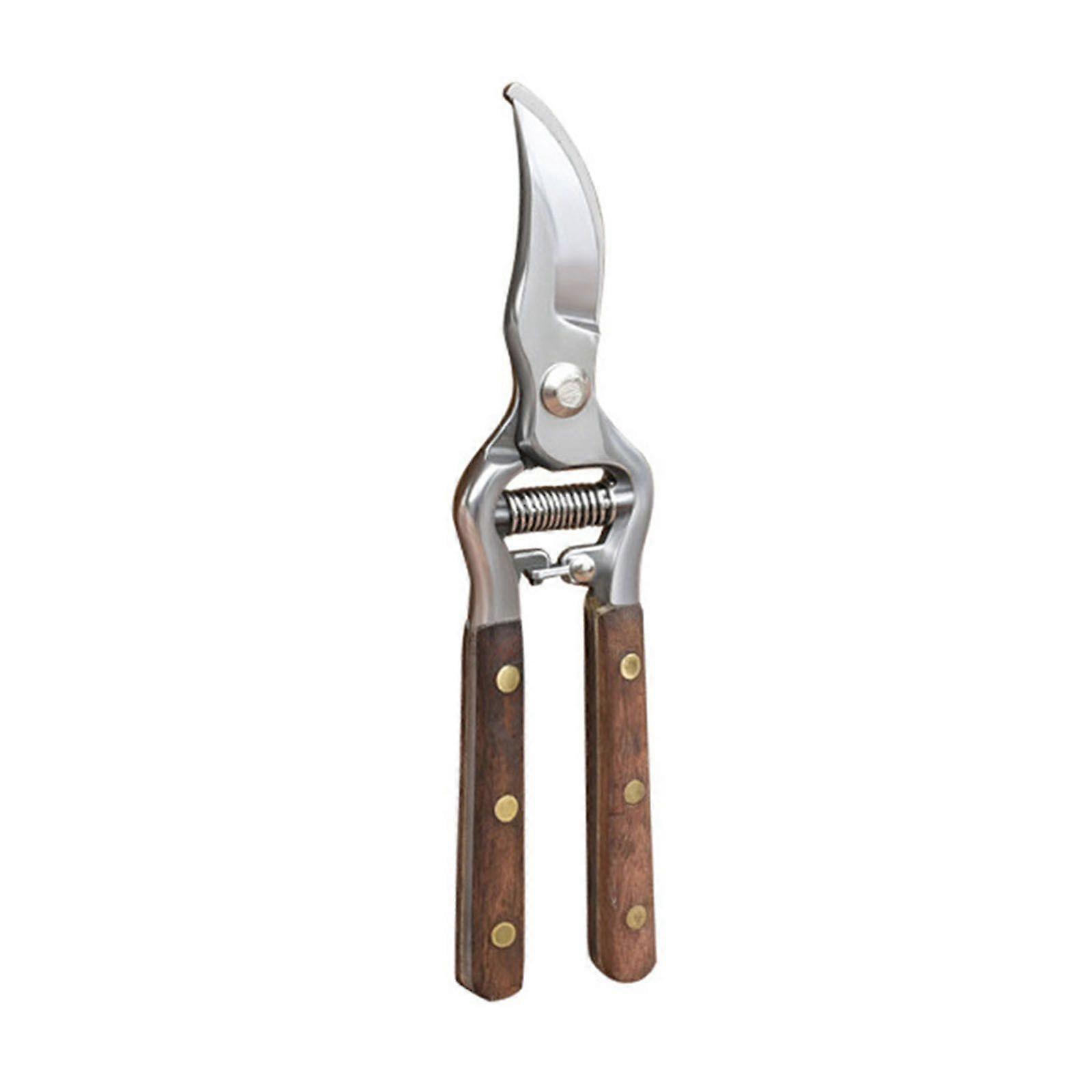 Professional Pruning Shears  with Wooden Handle Gardening  Hand Tools