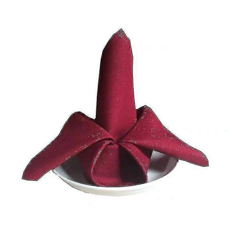 10pcs Dinner Napkins Dinner Napkin Fabric Serviette Napkin Fabric Banquet Napkin Cloths