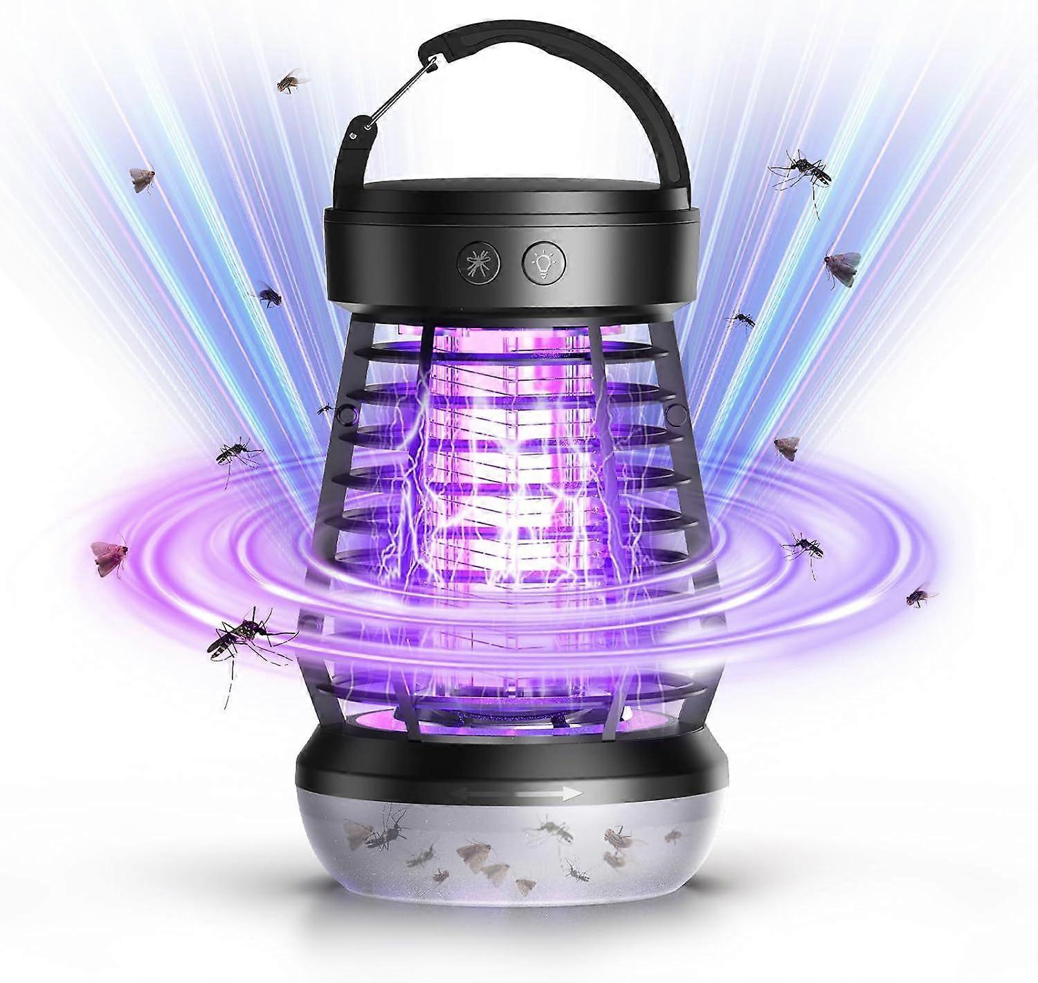 2025 Neuestes Modell Upgraded Electric Fly Zapper, 3 in 1 Bug Zapper Outdoor &