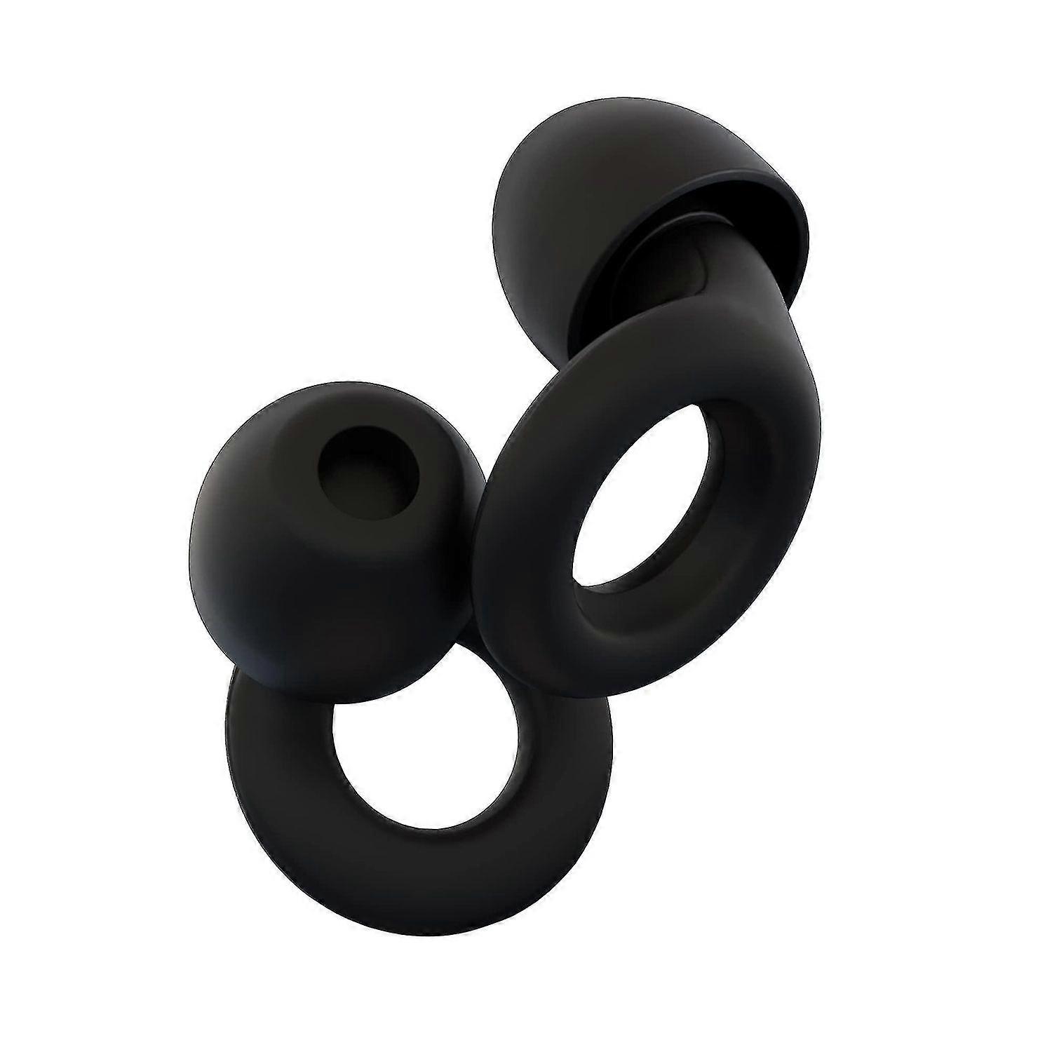 Ring Quiet Earplugs for Noise Canceling - Ultra Soft Reusable Hearing Protectors for Sleep and Noise Sensitivity - 8 Earplugs Xs/s/m/l - Signal to Noi