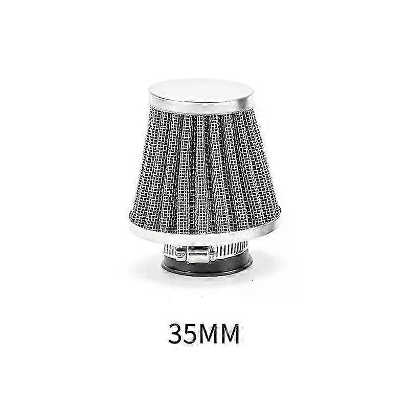 Motorcycle Air Filter 35-60mm High Flow Universal Motorbike Atv Dirt Bike Clamp-on Replacement Part Conical Air Filters