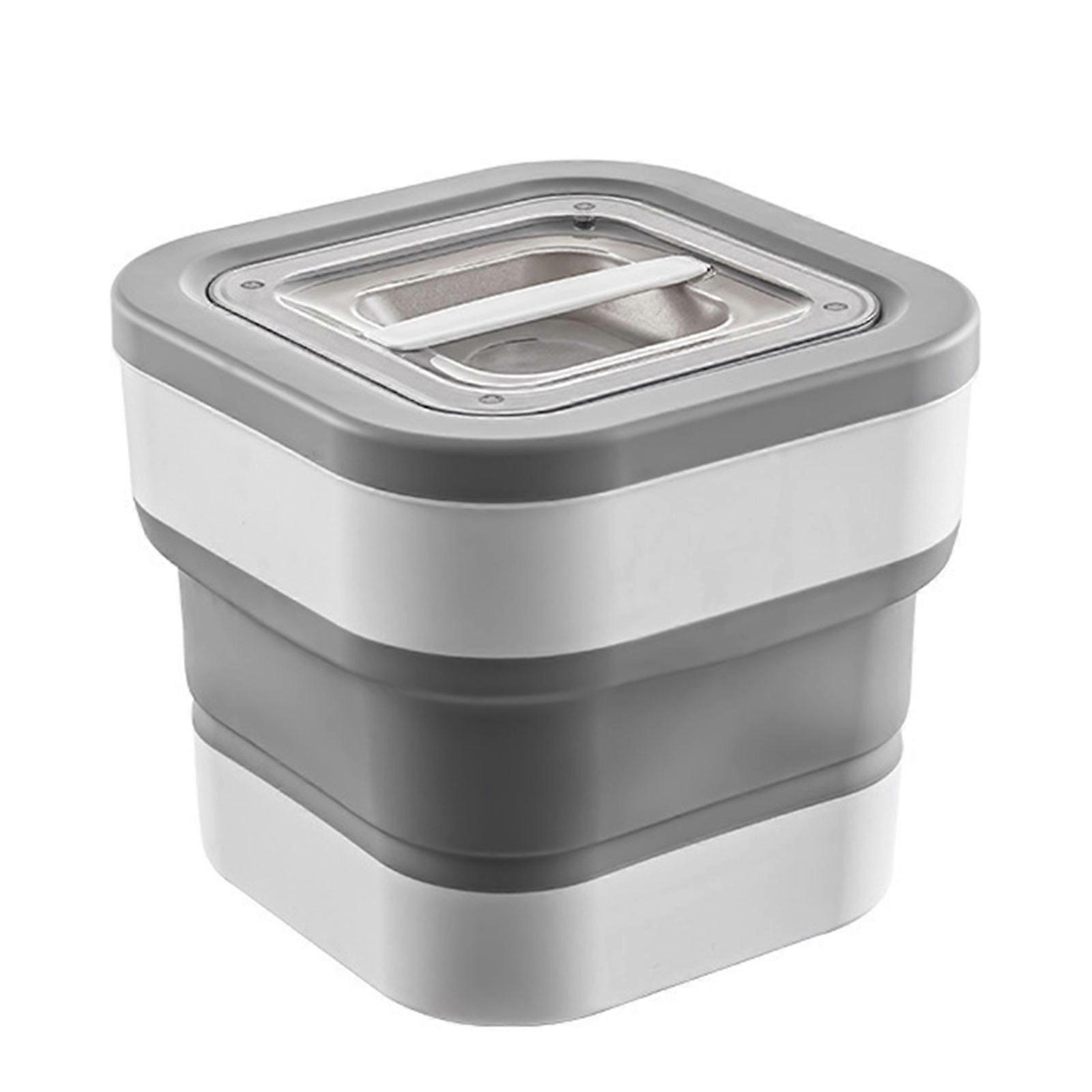 Leak proof Sealable Storage Box for Kitchen Nuts and Cereal Space Saving Dog Food Storage Box Adjustable Food Bin
