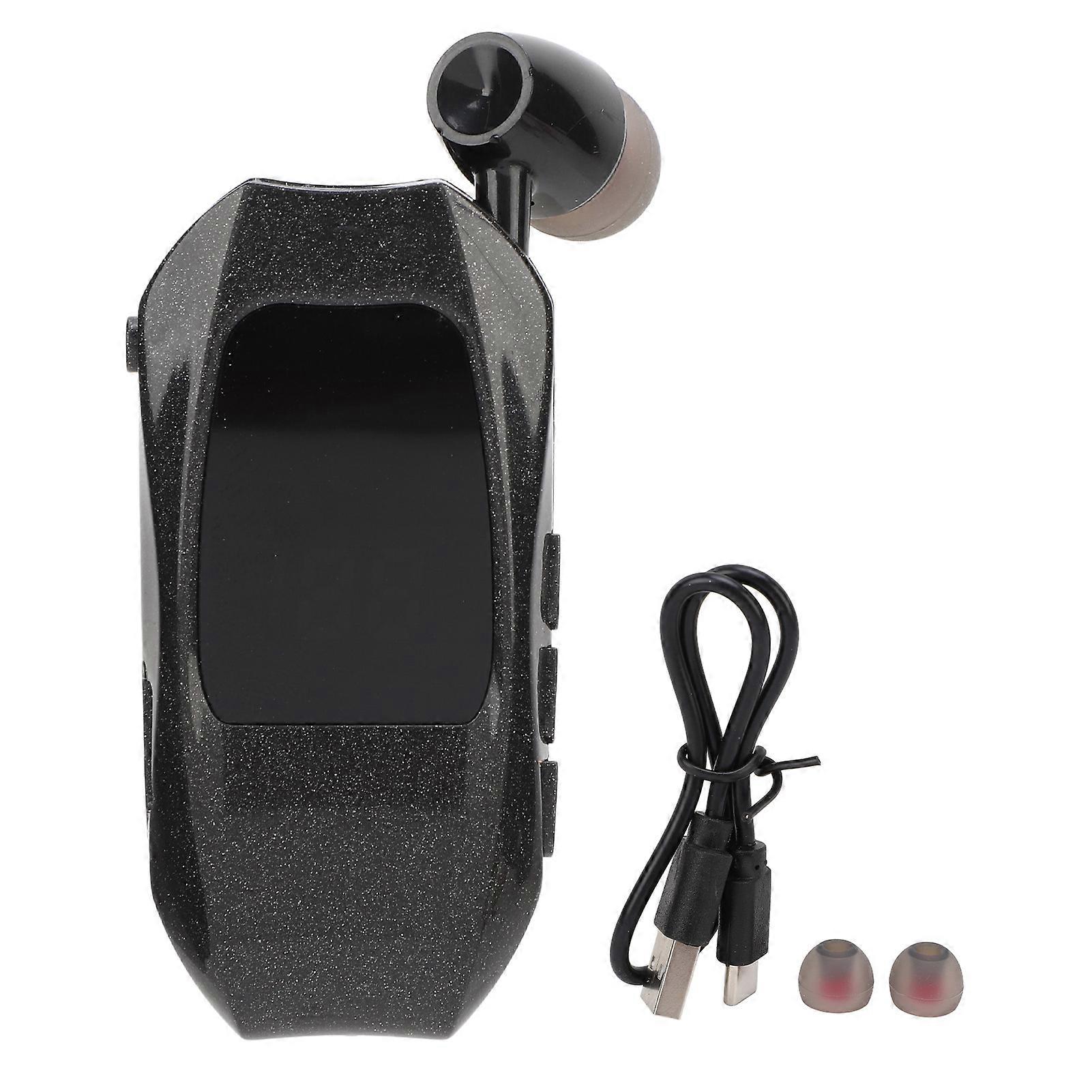Bluetooth 5.3 Noise Cancelling Headphones, High Response Transmission, Portable Gaming Headset for Computer, Phone, Tablet, Single Ear
